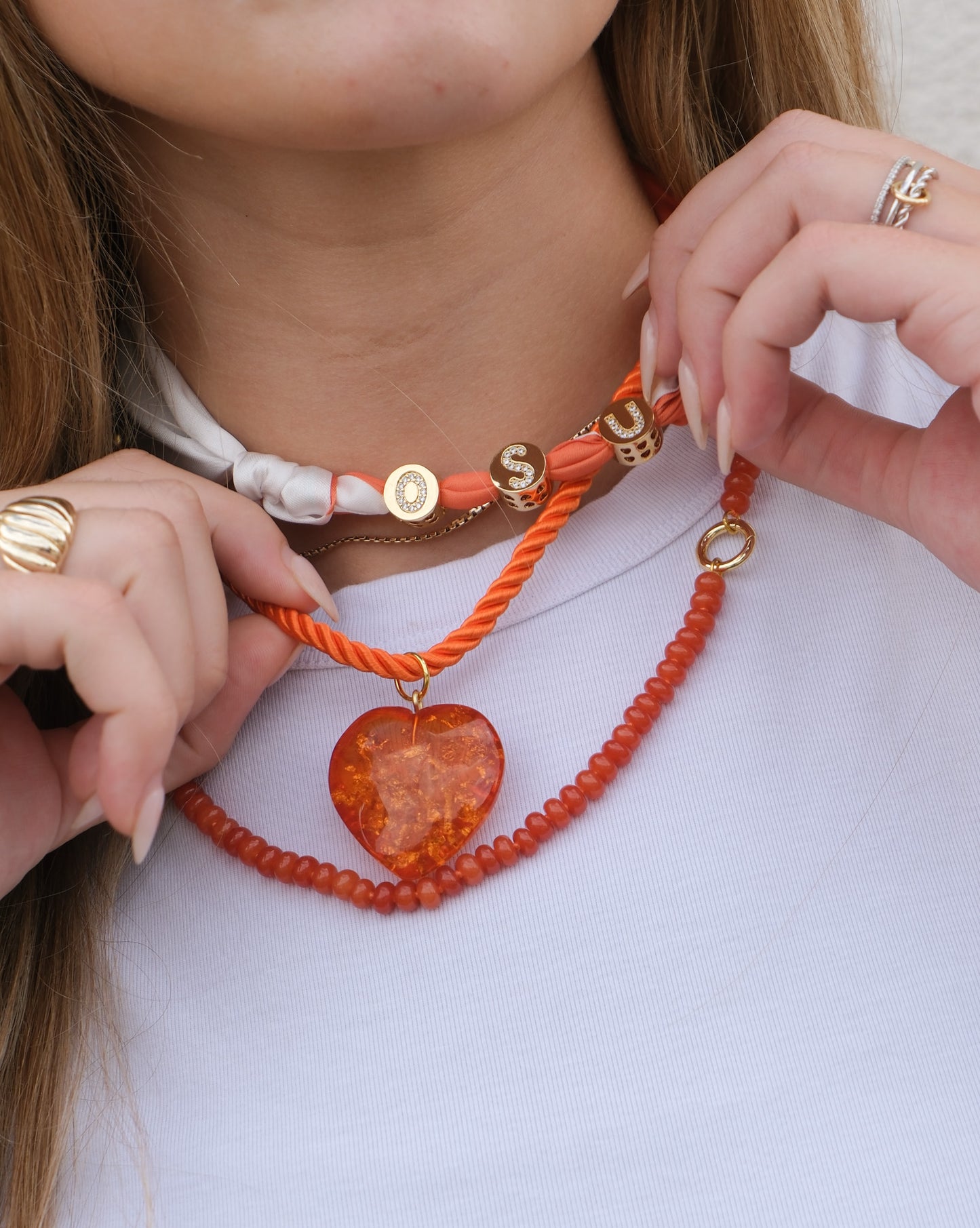 Game Day Beaded Necklace
