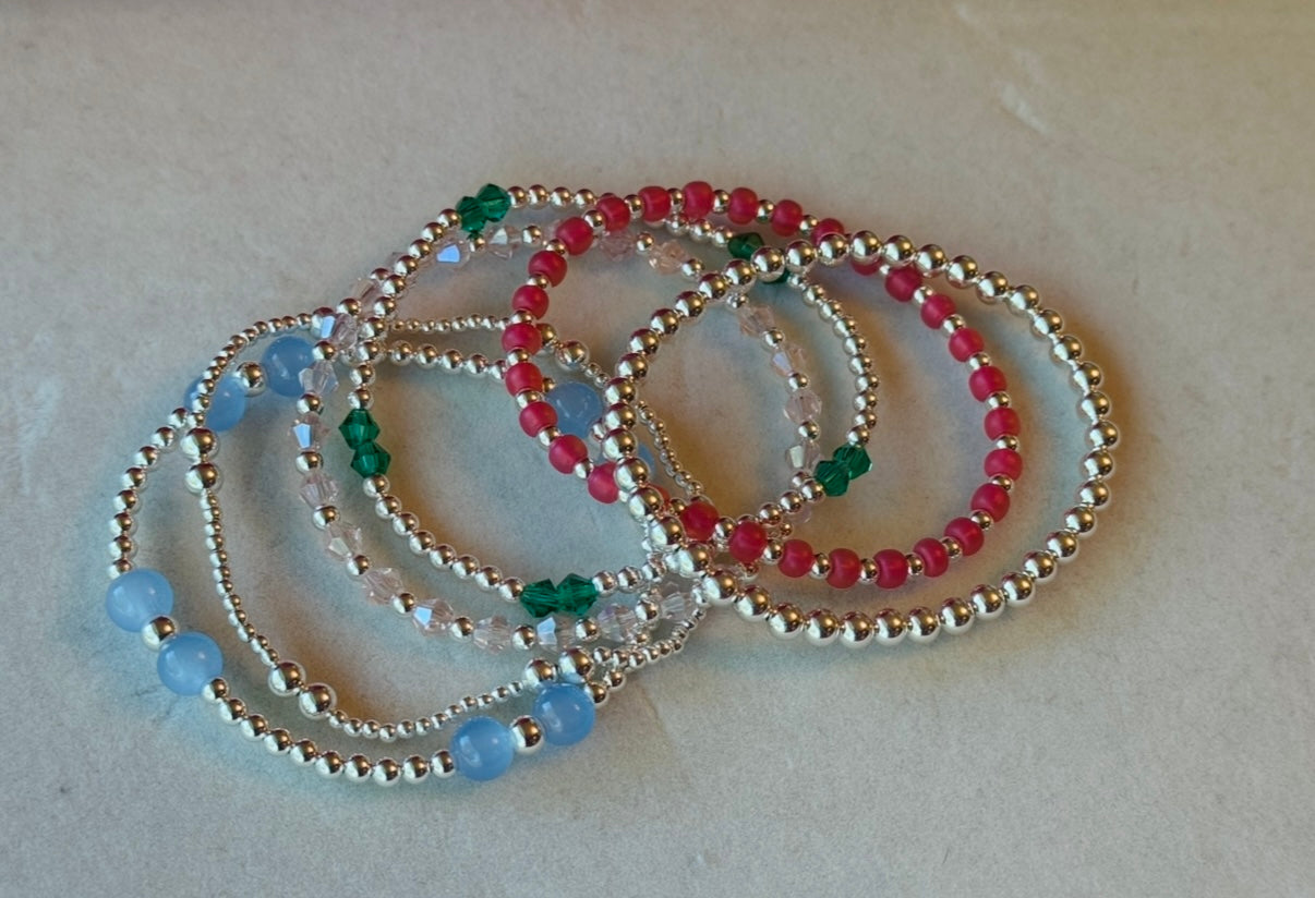 Winter/Summer Bracelet Stack