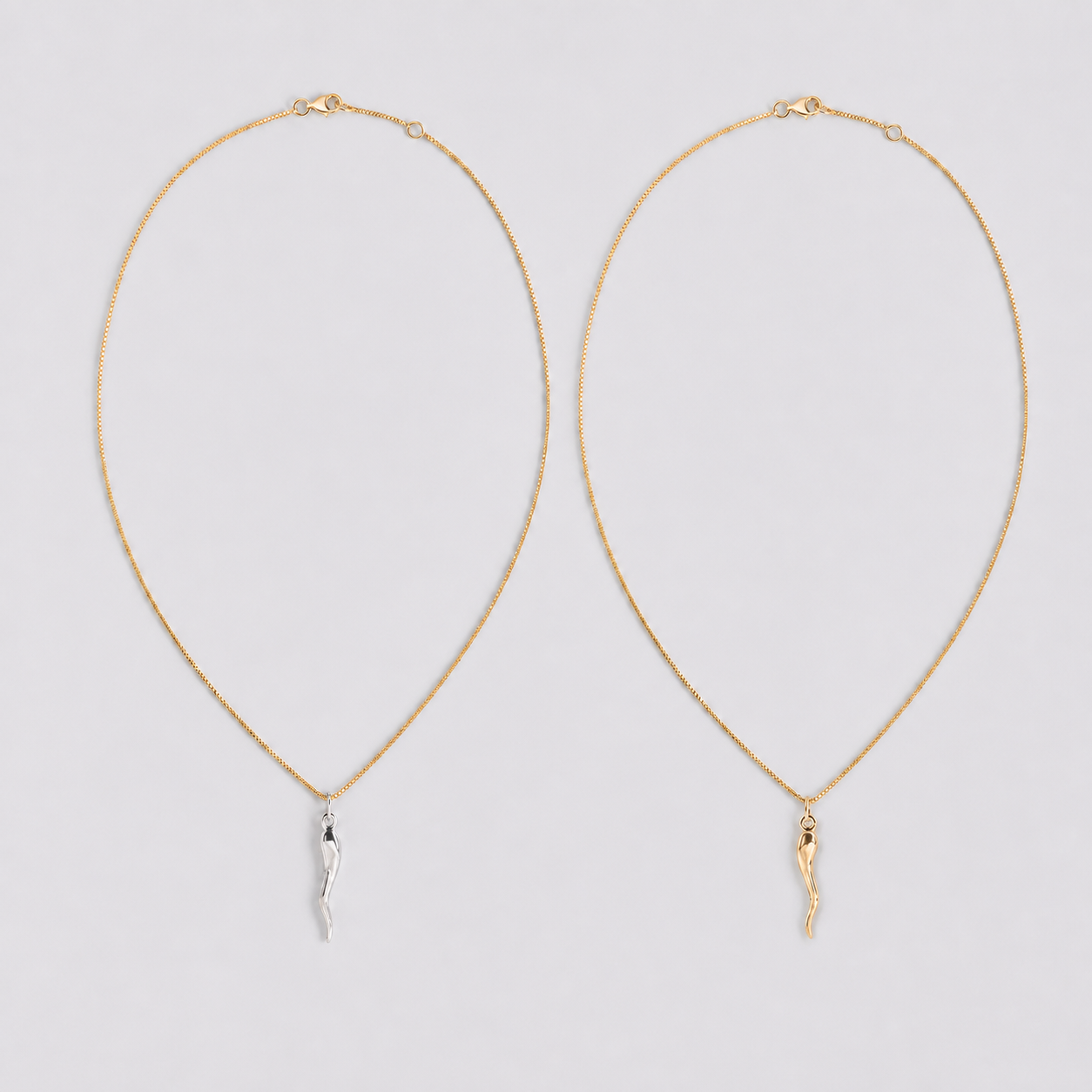 Italian Horn Necklace
