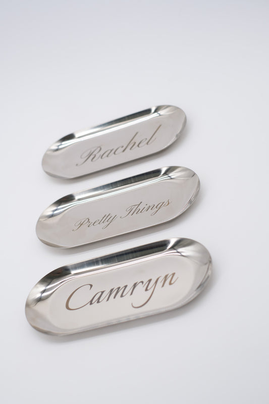 Engrave Jewelry Tray