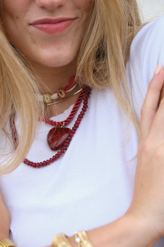 Game Day Beaded Necklace