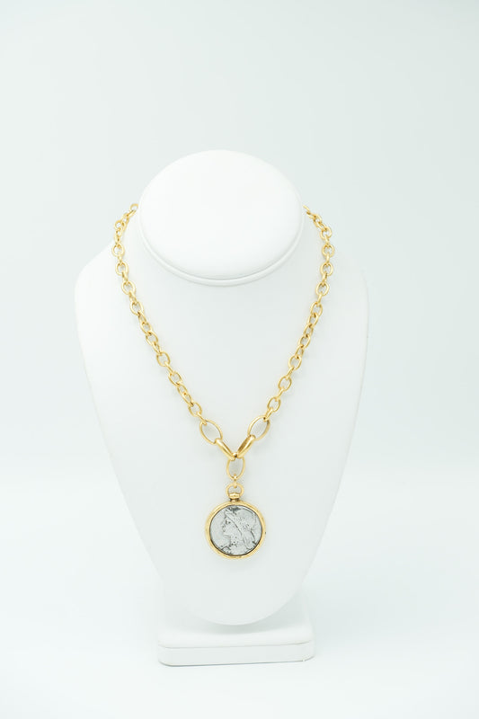 Medallion Coin Necklace