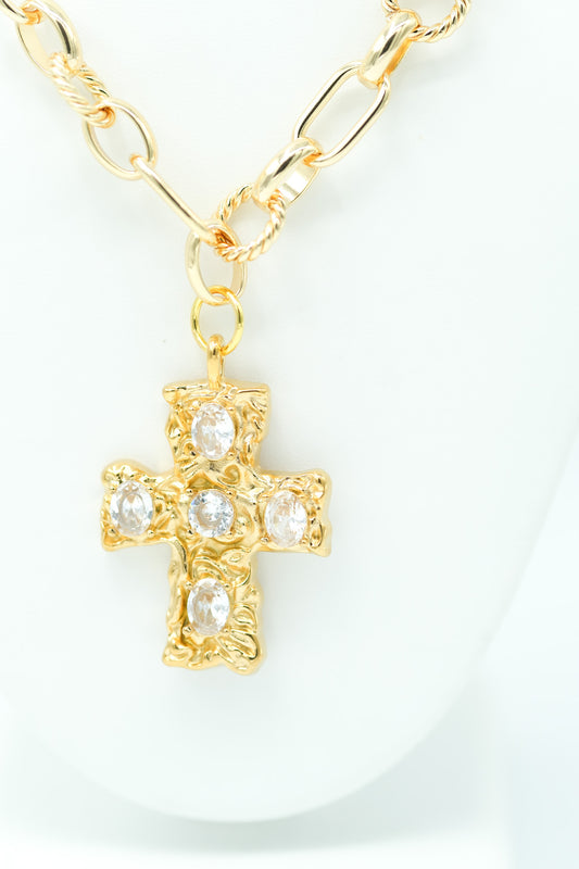 Cross Your Heart Necklace