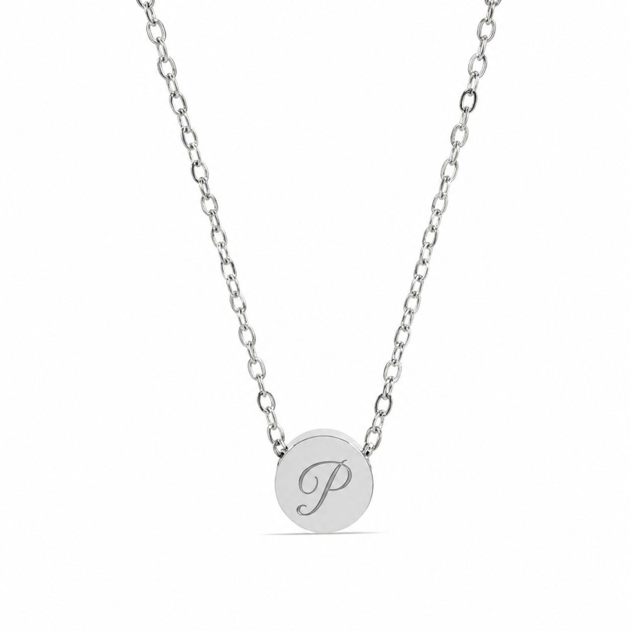 Mini Disk Engrave Necklace