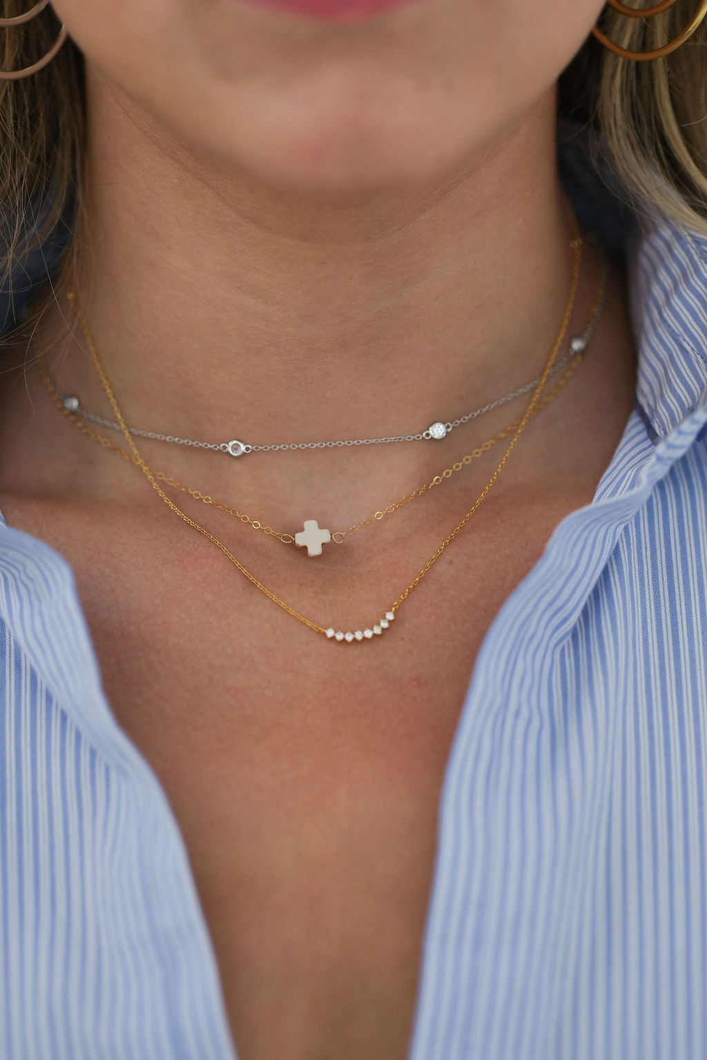 Mini Line Necklace