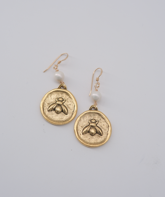 Bee Earrings