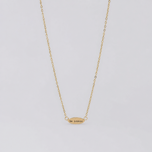 Tini Engrave Necklace