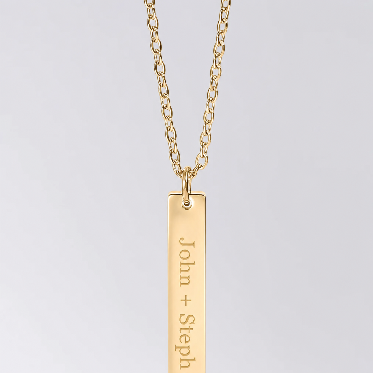Vert Bar Engrave Necklace