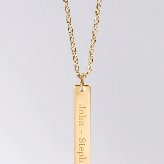 Vert Bar Engrave Necklace