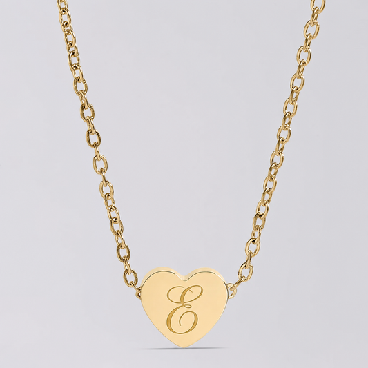 Mini Heart Engrave Necklace