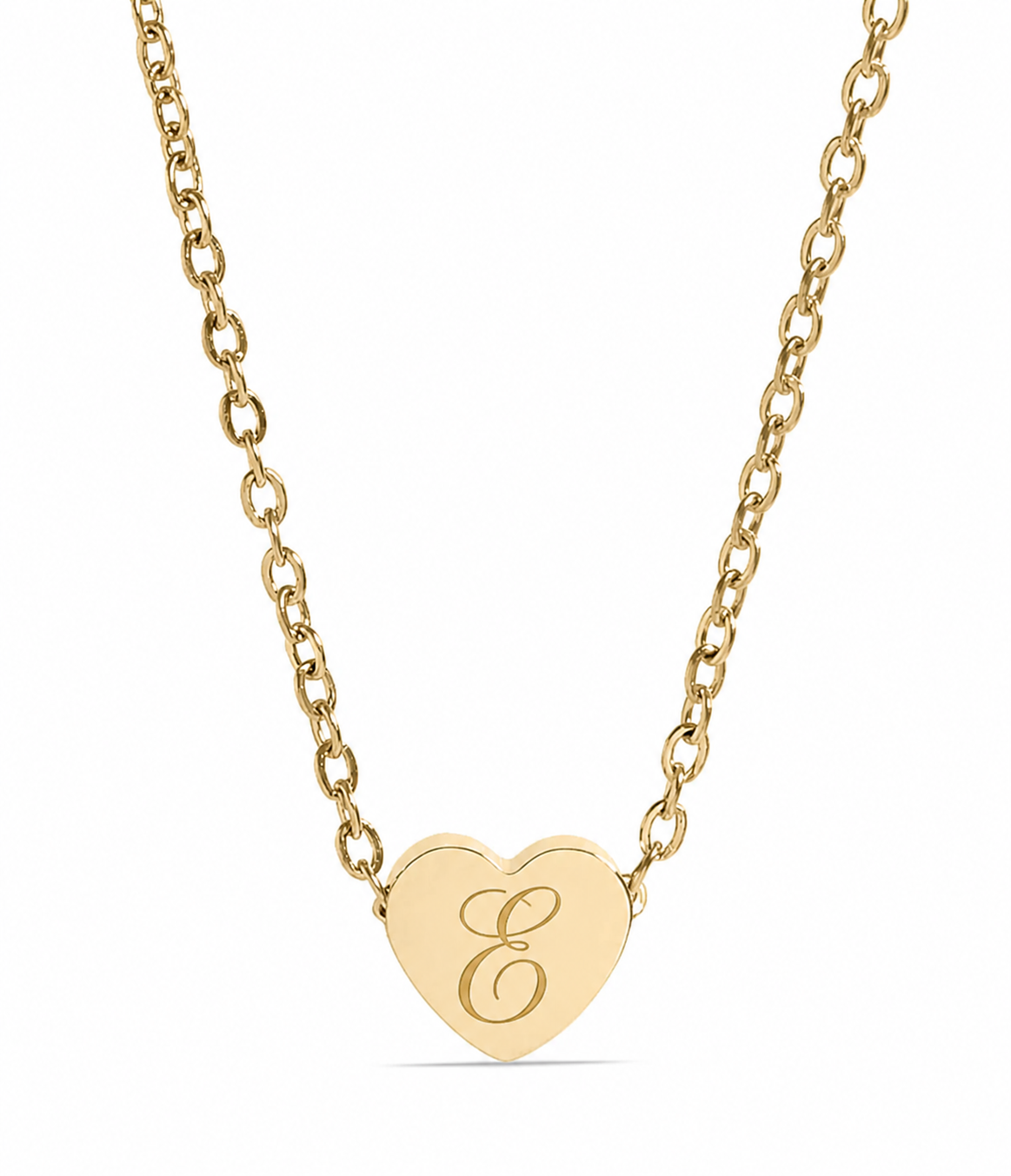 Mini Heart Engrave Necklace