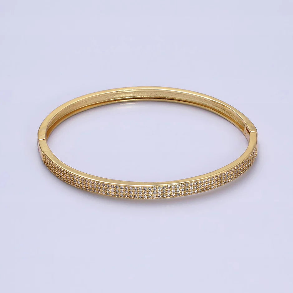 Pave Bangle Bracelet